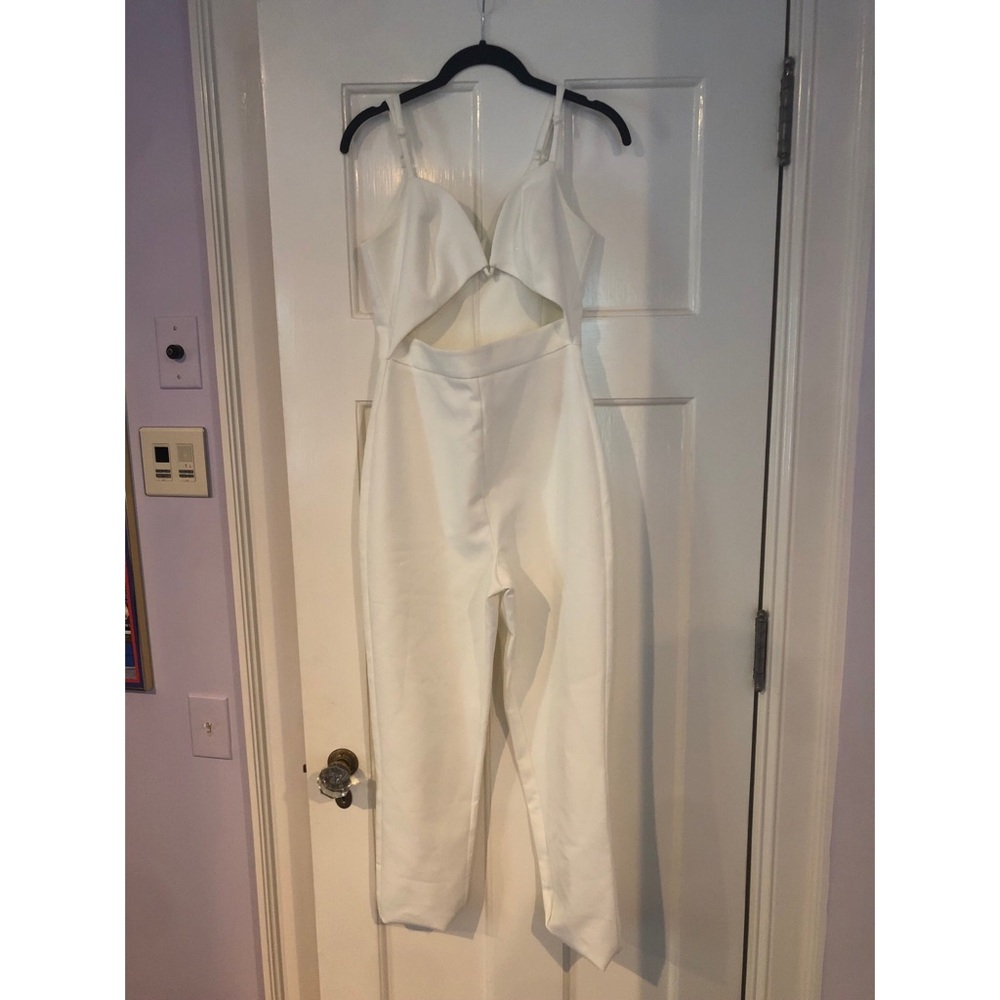 Studio white jumpsuit size 36